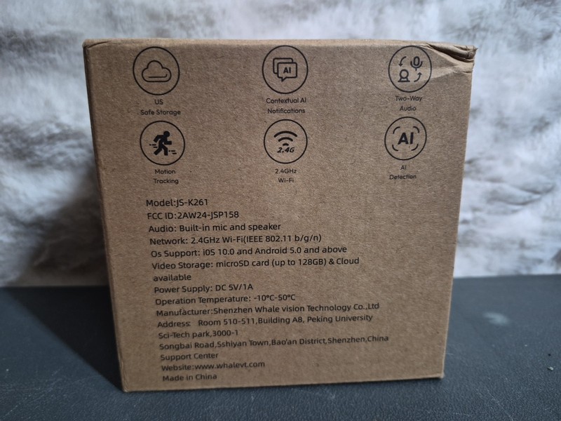 Wifi Security Camera JS-K261 Built In Mic And Speaker gallery