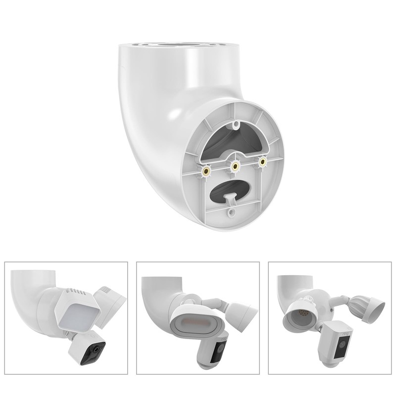 Eave Mount for Ring Floodlight Camera Wired Pro/Plus,Ring Floodlight Cam Pro ... gallery
