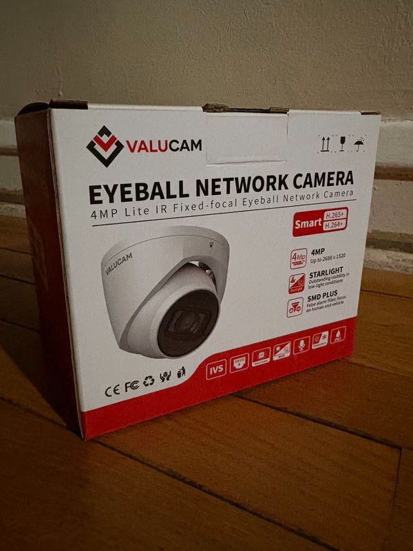 4MP PoE Turret eyeball IP Network Camera PoE Outdoor starlight
