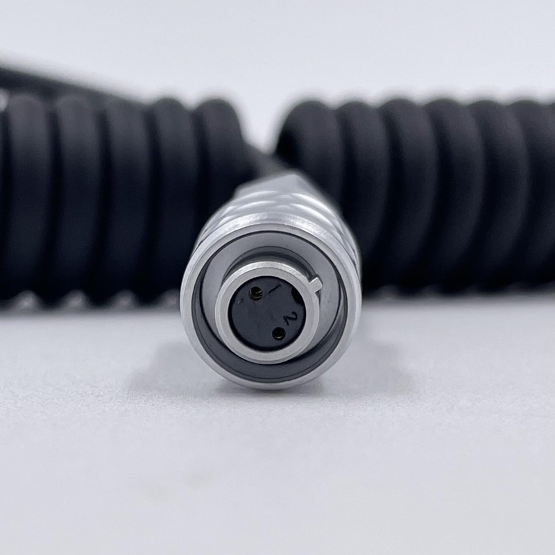 Type C USB C PD to Weipu 2 Pin Female Coiled Power Cable Compatible for BMPCC... gallery