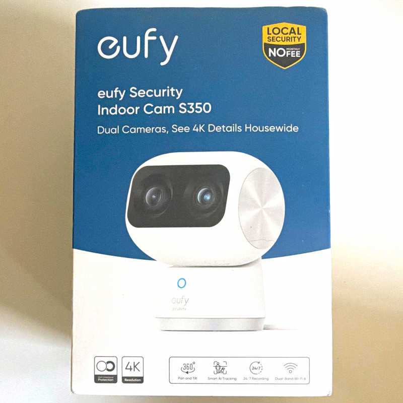 eufy Indoor Cam S350 4K Dual Cameras