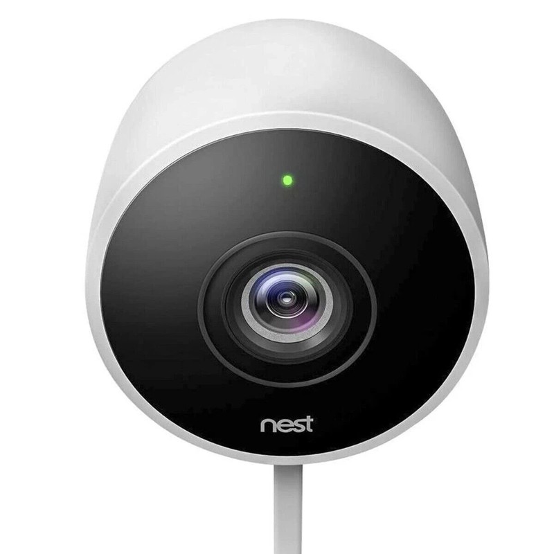 Google Nest Cam Outdoor Security Camera Wi-Fi Wired 1080P NC2100ES CAMERA ONLY
