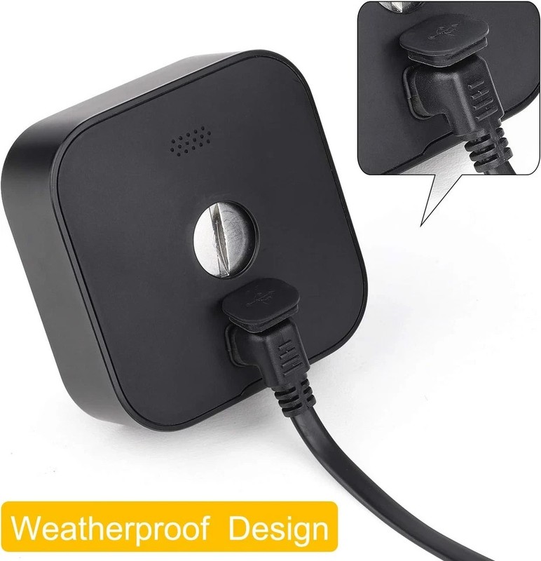 3 Pack 25Ft Outdoor Power Cord for Blink Cameras with Adapter and Weatherproof C gallery