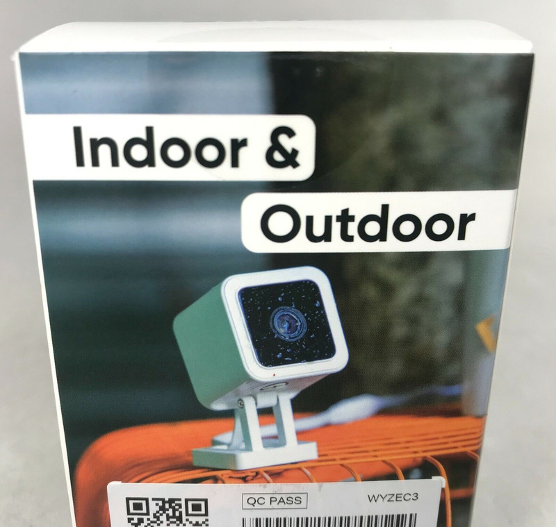 Wyze Cam v3 1080p Wi-Fi Night Vison Motion In-Outdoor AC Powered Security Camera