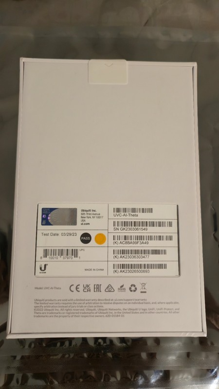 Ubiquiti Unifi Protect Al Theta gallery