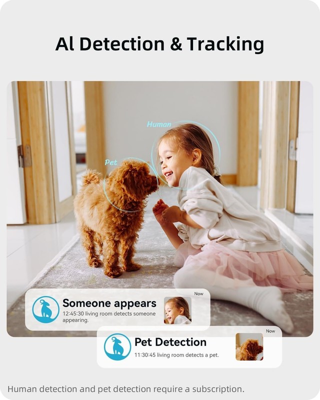 Blurams 2K Home Security Security Camera Works with Alexa & Google Assistant... gallery