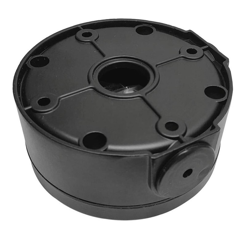 4 Pack Camera Junction Box Mount Bracket for Dome Bullet CCTV Black gallery