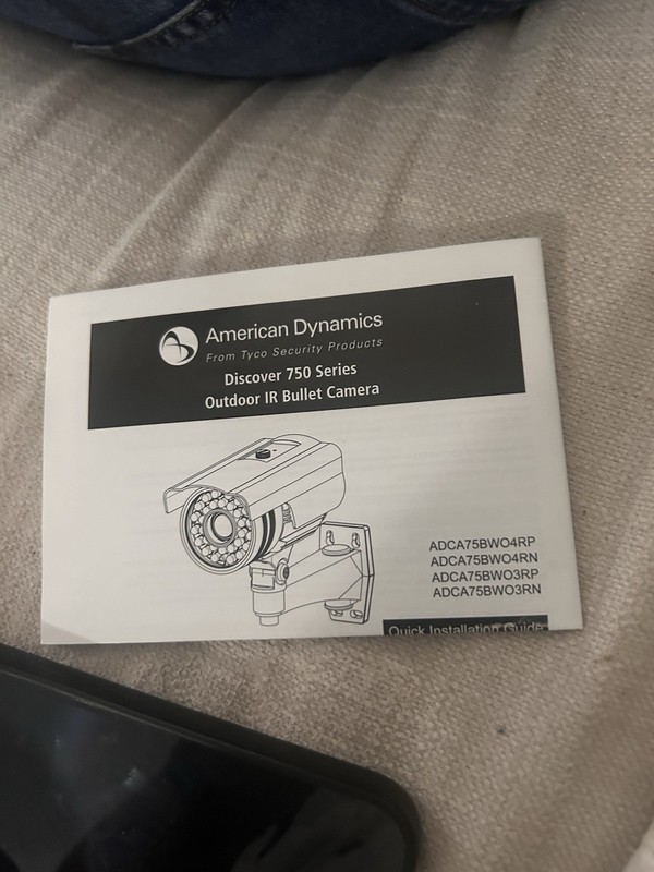American Dynamics Discover 750 Outdoor CCTV IR Night Vision Bullet Camera White gallery