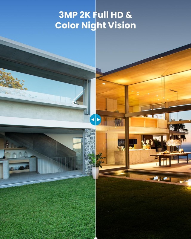 Camara De Seguridad Solar Với Vision Nocturna A Color Y Sensor Pir Lujo gallery