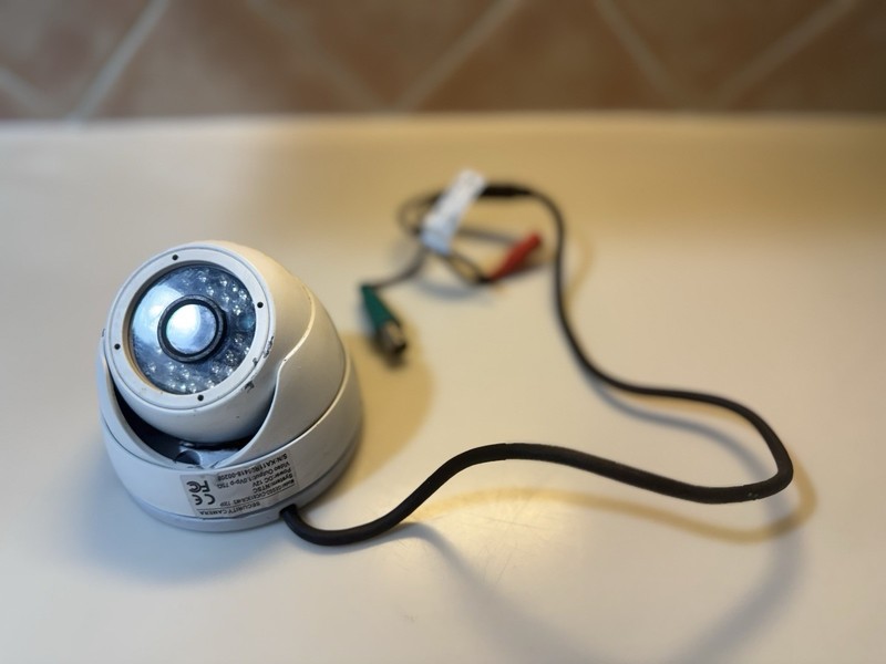 Used GESSD-CVC613CR-W3 720p HD Dome Security Camera AHD TVI CVI Analog gallery