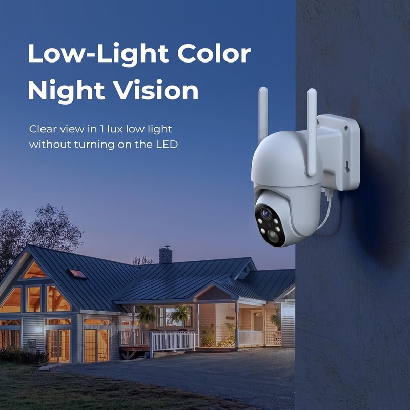 4G LTE Cellular Security Camera No WiFi Solar Outdoor Night Vision With SIM Card gallery