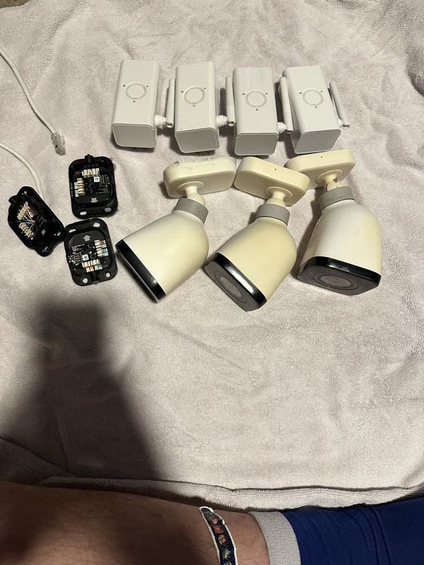 3x Vivint Pro Gen 1 Outdoor Camera VS-ODC300-WHT Full HD 1080p Cube, White gallery
