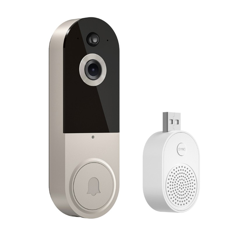 Intelligent ABS Video Intercom Doorbell Wireless Installation Motion Detection gallery
