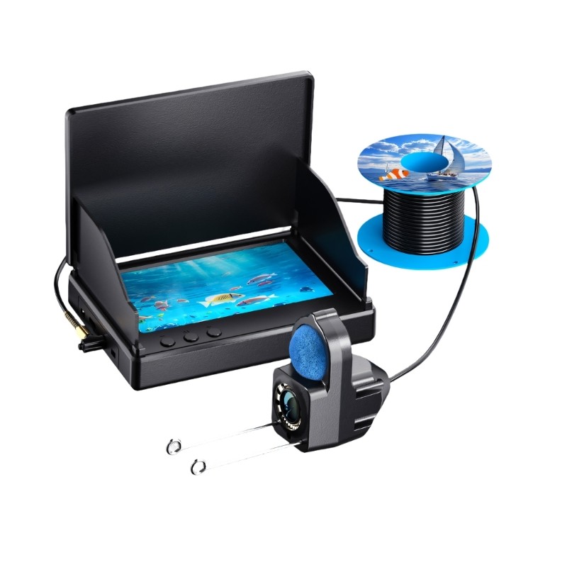 High Resolution 200W Submersibles Camera With LED Lights For Dark Water gallery