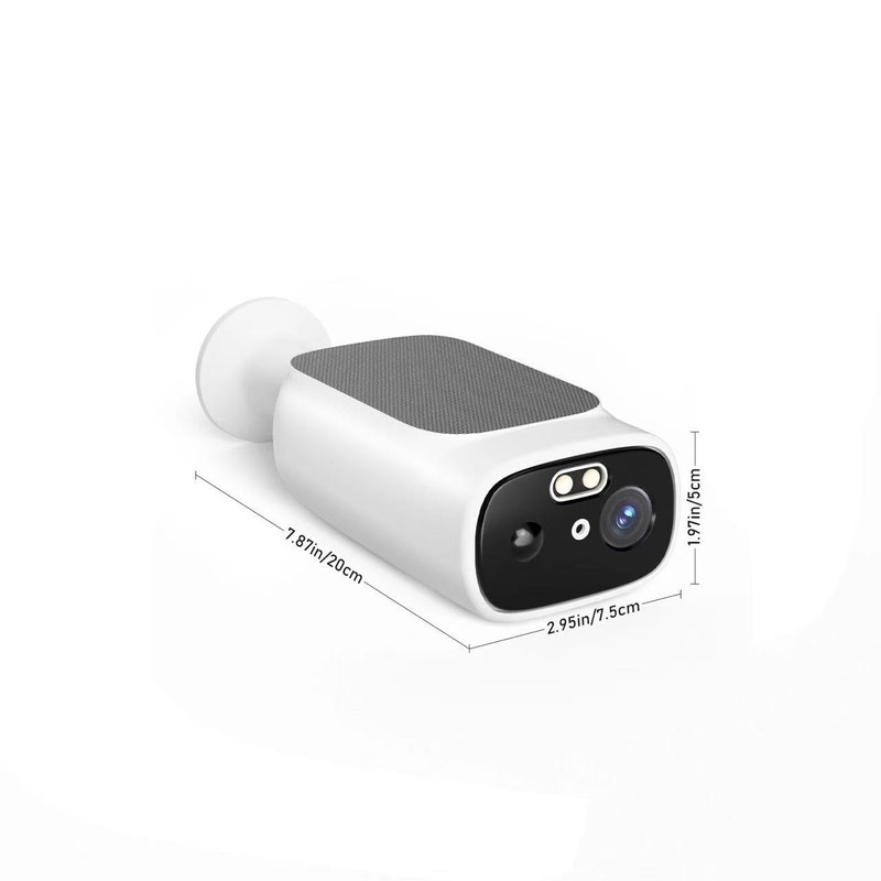 4Pack Home Security Solar Camera ,Double Solar Panels,2K Full Color Night Vision gallery
