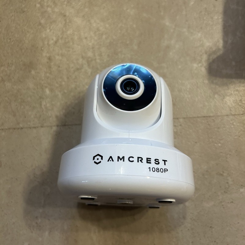 Lot Of 2 Amcrest IP2M‑841W 1080P WiFi Pan/Tilt Indoor IP Camera White Untested gallery