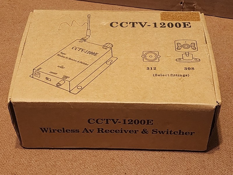 CCTV-1200E Wireless Video Receiver Surveillance Color Mini Camera SX-308AS CCTV gallery