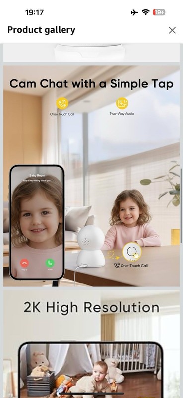 BoyKeep Indoor Camera Cameras for Home Security Motion Detection Camera Indoor gallery