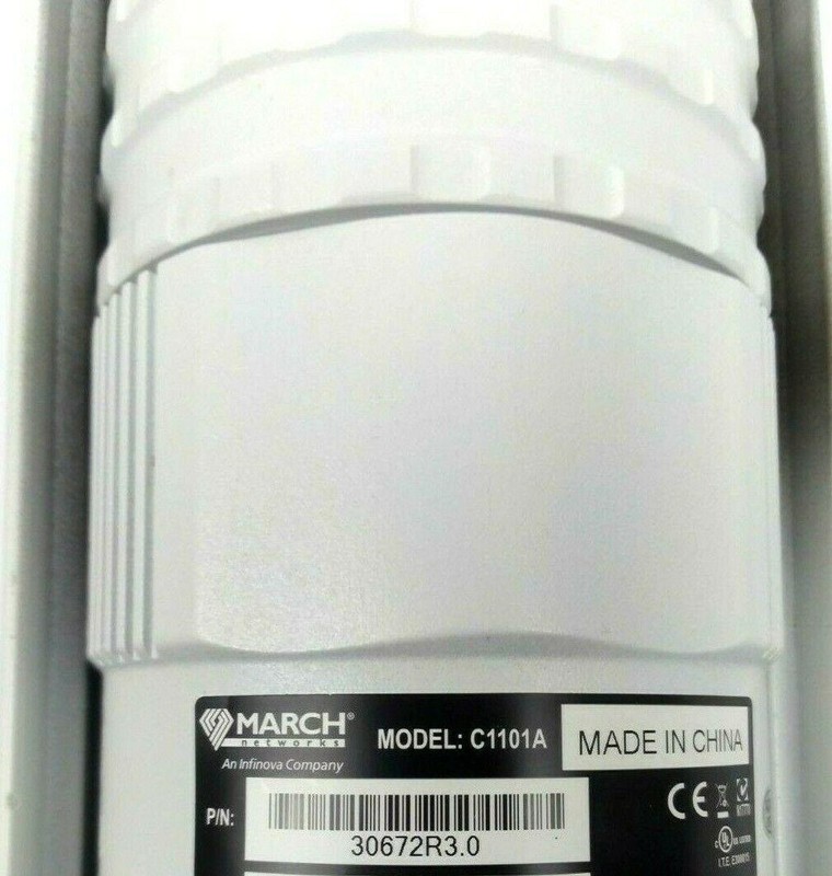 March Network C11001A MegaPX Bullet Security Camera 4.9mm Lens gallery