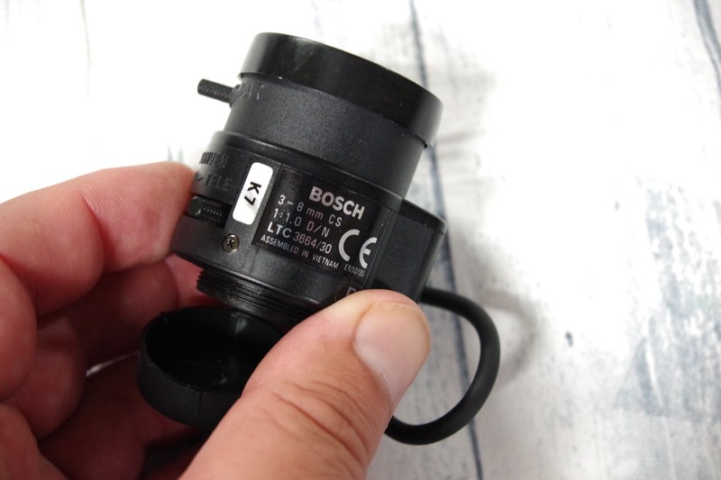 Bosch 3-8mm f/1.0-360 IR cs mount 1/3" ltc3664/30 CCTV camera gallery