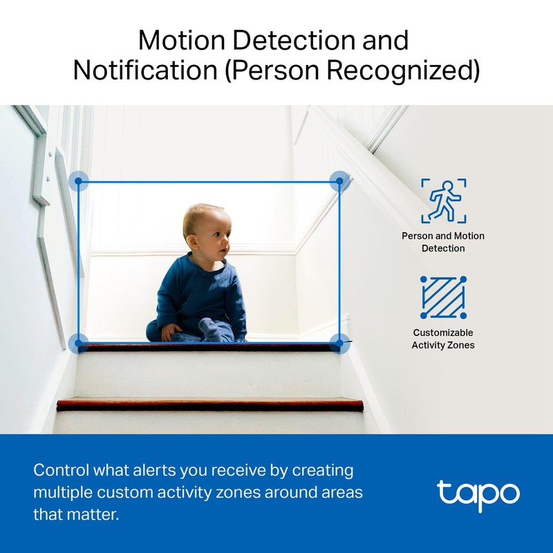 1080P Indoor Wired - Works as a Baby & Pet Monitor, Motion Detection, 2-Way A... gallery