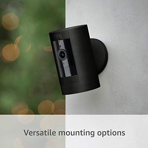 Ring Stick Up Cam Plug-In HD security camera with two-way talk, Works with Alexa gallery