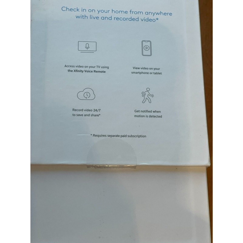 X2 Xfinity MS:15018010, Camera, AdapterHD Indoor Outdoor Security Motion Camera gallery