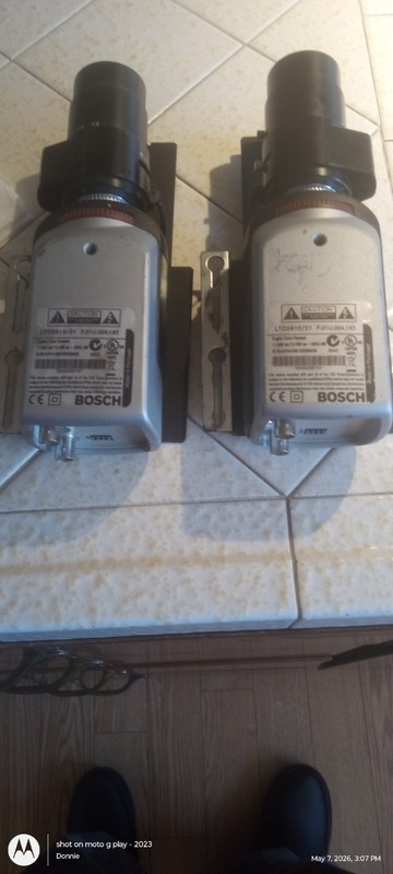 2 Bosch Dinion xf Color Cameras