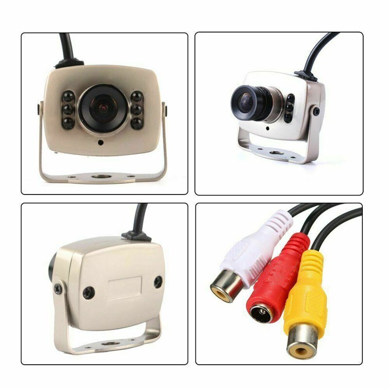NEW Mini 6IR Leds NIGHT VISION Color Audio Cam Micro CCTV Security Video Camera gallery