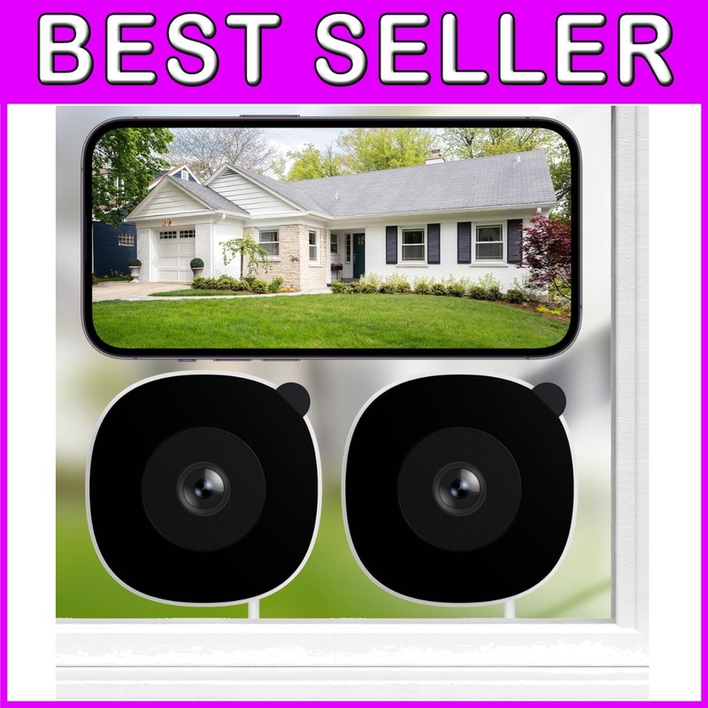 Window Surveillance Cameras – Full-Color Night Vision