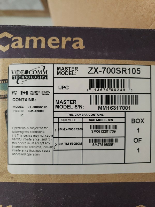 Video Comm Technologies Outdoor Security Camera