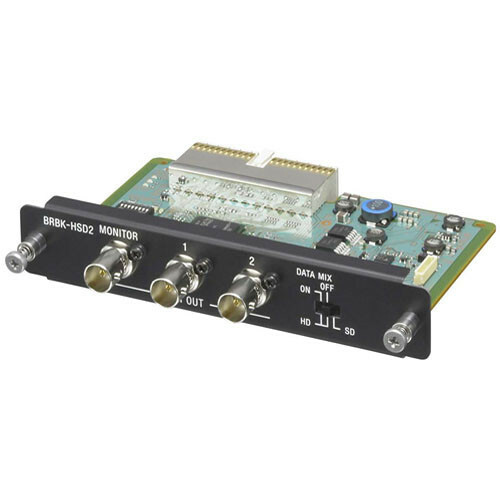 Sony BRBK-HSD2 HD/SD-SDI BRC-H900 and the BRC-Z330 Output Card