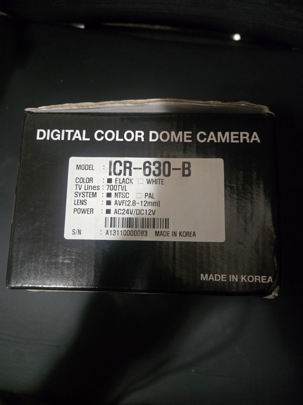 New Digital Color Dome Camera/ICR-630-B/Upgraded 3Axis, Day & Night Function gallery