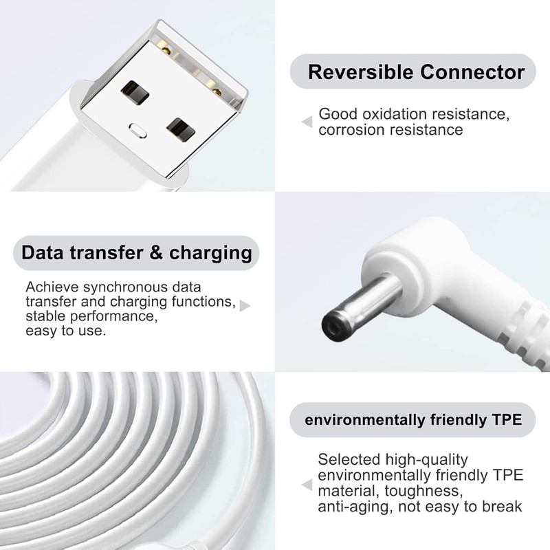 3-Pack Indoor/Outdoor Power Adapter Charger for Ring Stick up Cam Plug-In/Ring S gallery