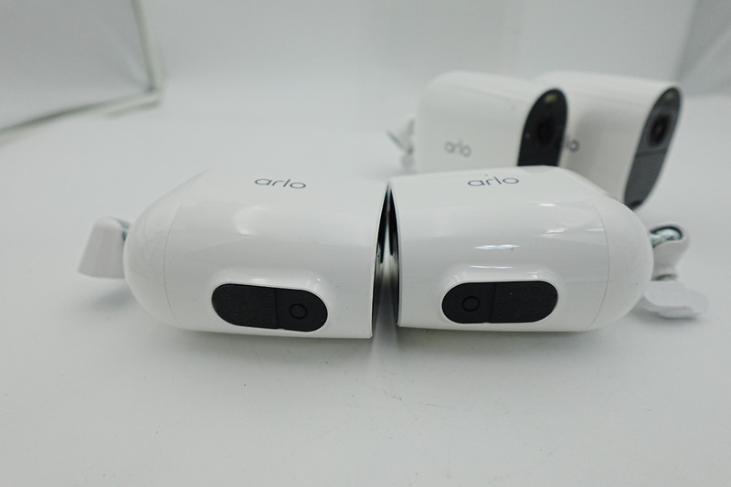 Arlo Essential Spotlight Camera - 4PK - Wireless Security - White - VMC2030 gallery