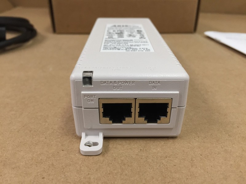Axis Communications T8133 30W Midspan POE Injector w/ Power Cord gallery