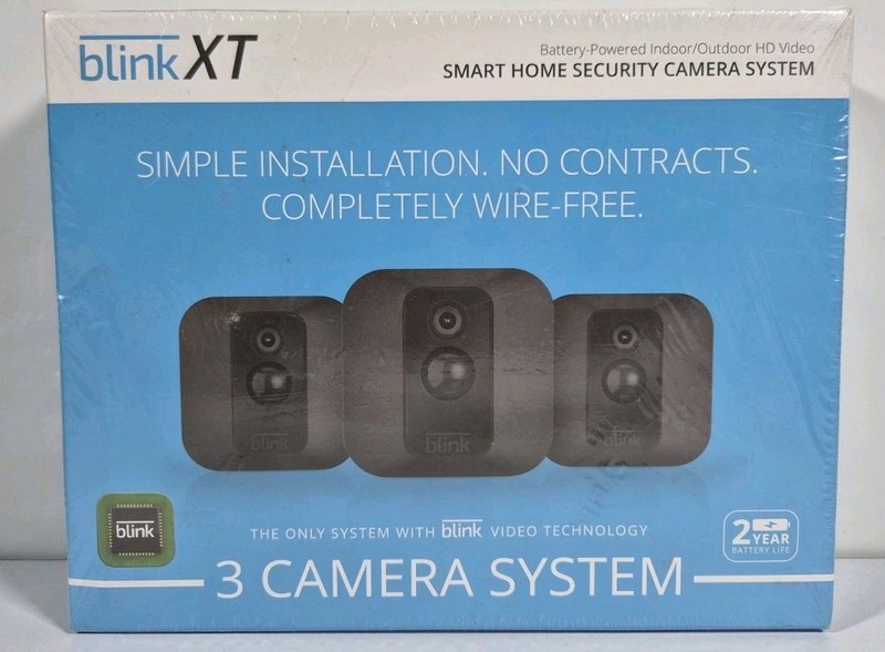 Blink XT Smart Home Security 3 Camera System