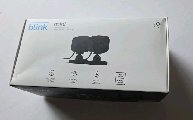 2 Pack Blink Mini 1080p WiFi Security Camera with Motion Detection, Night Vision gallery