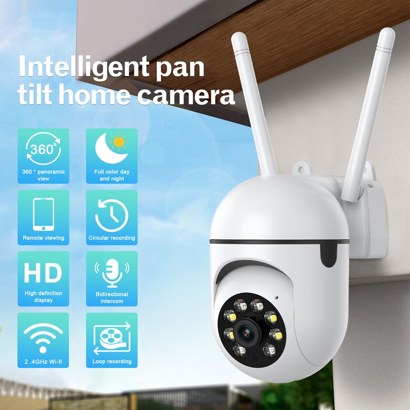🔥LOT 4 Pack Wireless WiFi Security Camera System Smart Night Vision Cam 1080P gallery