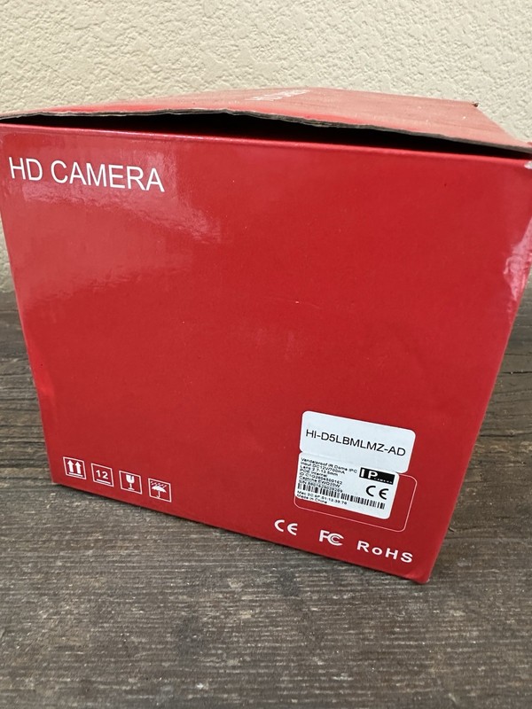 HD Infrared Vandalproof Dome IP Camera HI-D5LBMLMZ-AD POE 2.7-13.5mm NEW gallery