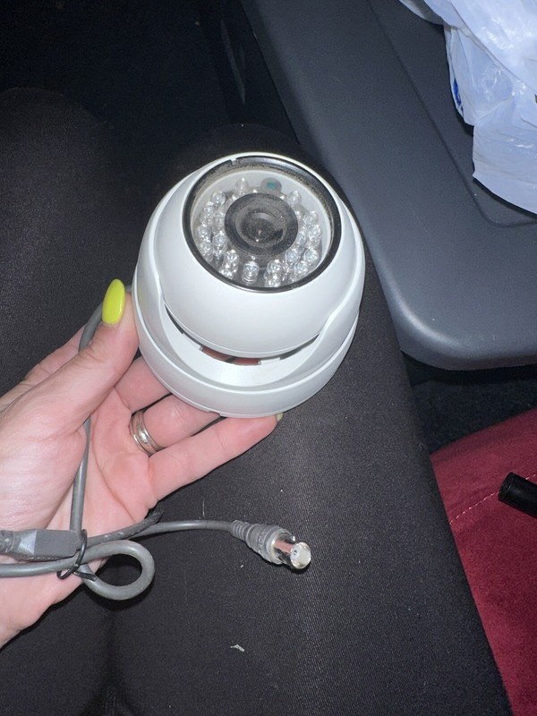 NTSC Surveillance Camera – Model: AP-104D – LENS 3.6mm – Power: DC 12V / 300mA