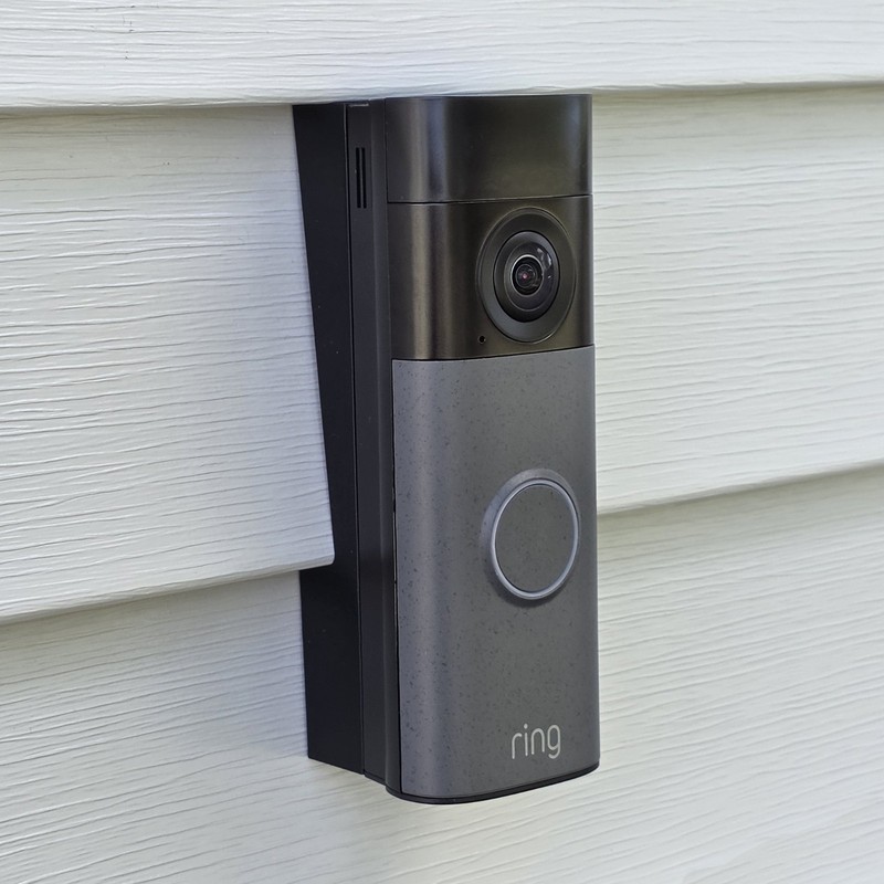 Ring Battery Doorbell (new model) Retinal 2K No Drill Vinyl Siding Mount Bracket gallery