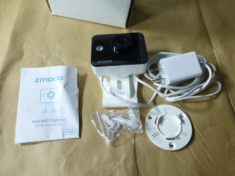 Zmodo HD Mini WiFi Camera Indoor ZM-SH75D001-WA
