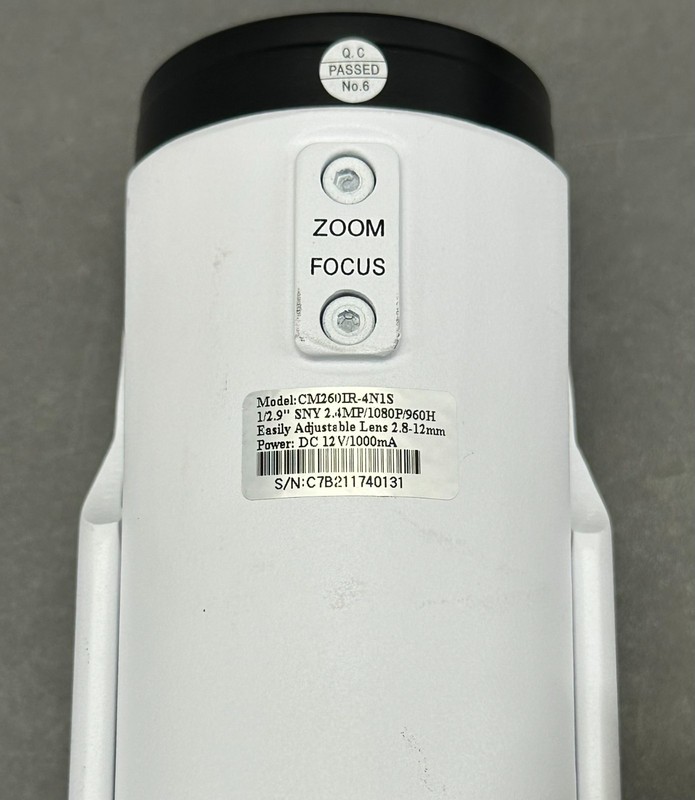 Bullet camera cm260ir-4nis gallery
