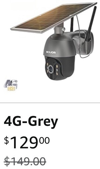 Wireless Security Camera Soliom S600 3G/4G Outdoor gallery