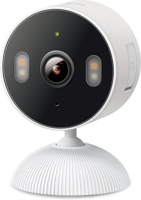 Tapo 1080p Indoor/Outdoor Security Camera Color Night Vision AI Motion Detection