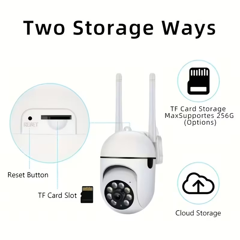 4-Pack Wireless 5G WiFi Security Camera System Smart Outdoor Night Vision 1080P gallery