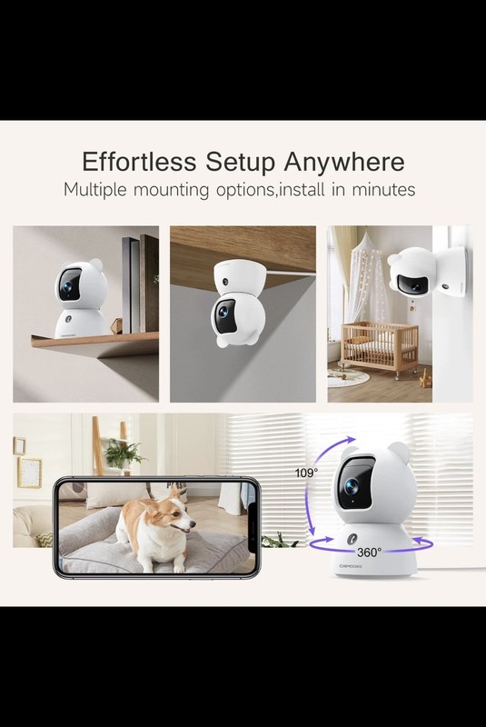 Sealed CiNMOORE - C2LU total security camera 360 degree protection Indoor Pan Ti gallery