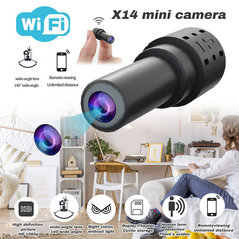 Camara Espia Mini WiFi HD 1080P Deteccion Movimiento Vision Remota Seguridad