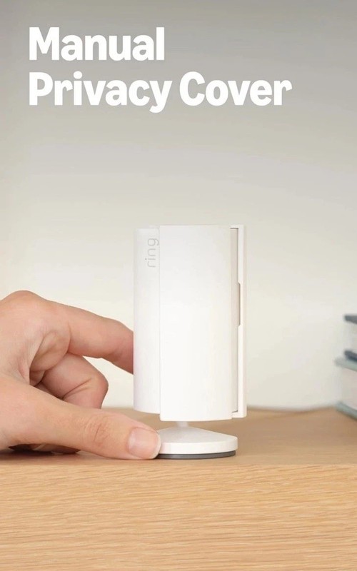 Ring Indoor Cam 2nd Generation Plug-In Security Camera 1080p White New Sealed ! gallery